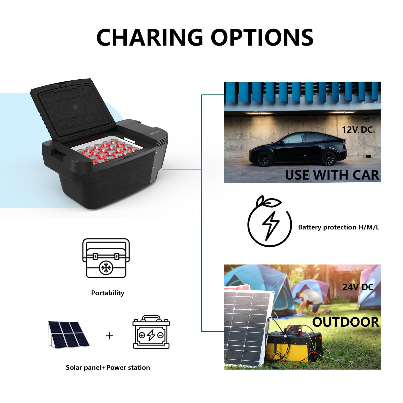 Amazon.com: Alpicool TSL35 Portable Car Refrigerator for Tesla